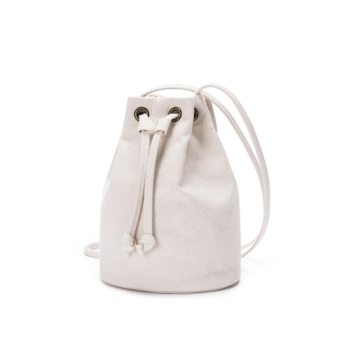 YONBEN Bucket Bag -Drawstring Purses -Hand Bag-Anti Theft Crossbody Purse-Zipper -Shoulder Bag (Beige)