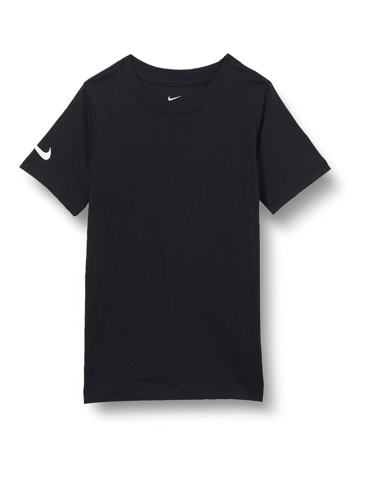 NIKE Unisex Y Nk Park20 Tee T-Shirt, Black/White, L EU