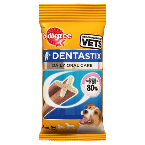 Mars Petcare UK Pedigree C&t Dentastix Small Dog 5-10kg 7stk Pack Of 10