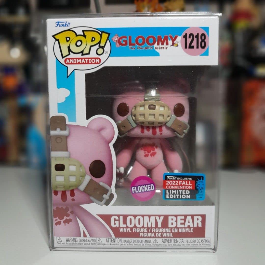 Pop! Gloomy 1218 Gloomy Bear Flocked 2022 Convention