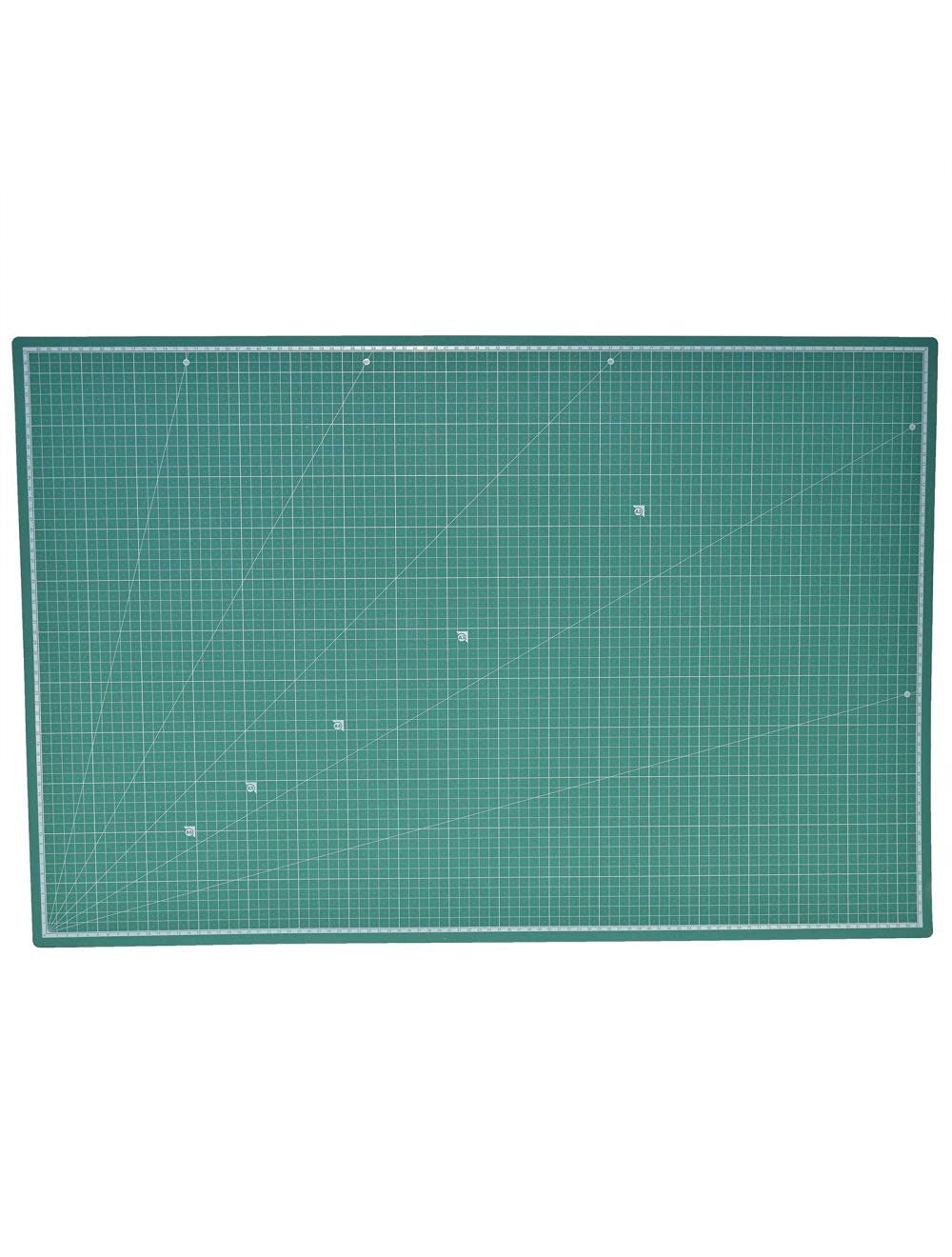 Unibos A1 Cutting Mat Size Non Slip Self Healing Printed Grid Craft Design Professional Squared Metric Grid