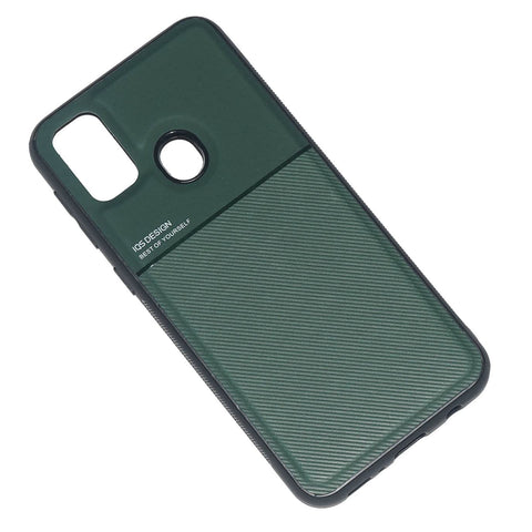 Kepuch Mowen Case Cover Bumper Built-in Metal Plate for Samsung Galaxy M30S/M21 - Green
