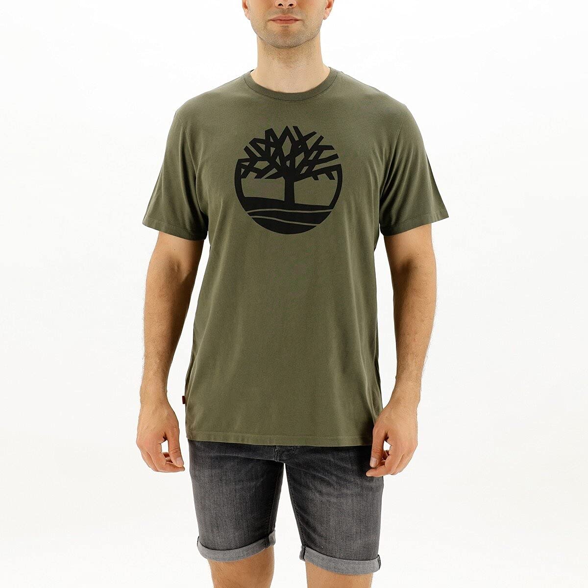 Timberland Men's Kbec River Tree Tee Undershirt, Grape Leaf, XXL