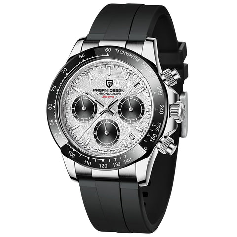 Pagani Design PD1644 Quartz Watches Mens Stainless Steel Men Chronograph Waterproof 100M Men Sports Clock Men Fashion Gift Business Casual Men Wristwatches