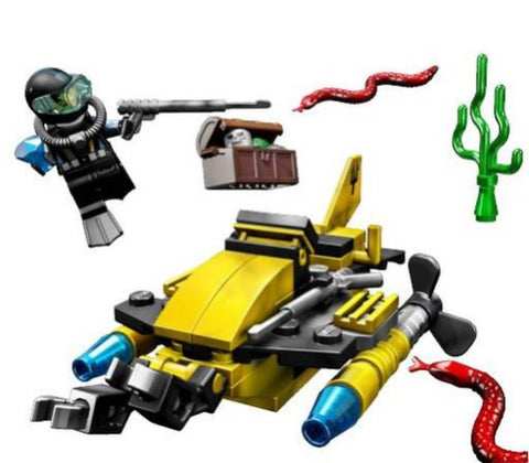 LEGO Aqua Raiders 7770 Deep Sea Treasure Hunter