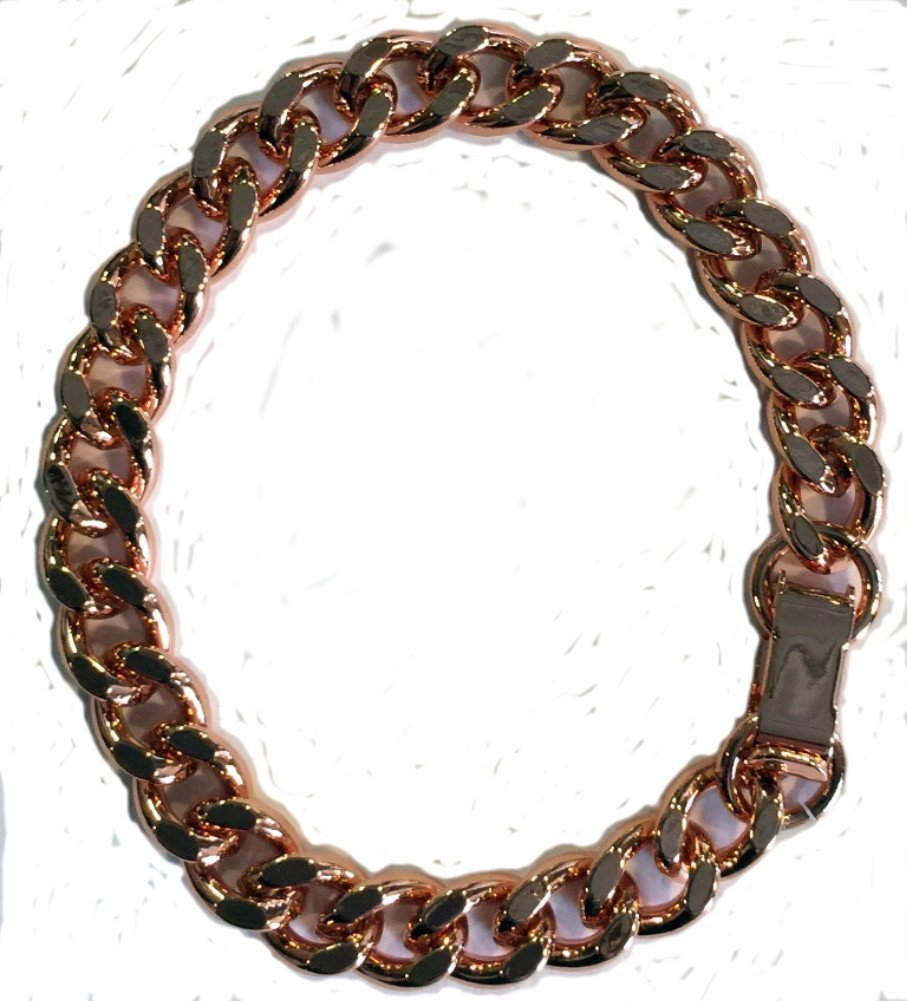7-inch Ladies' or Child's 100% Small-Linked Copper Bracelet