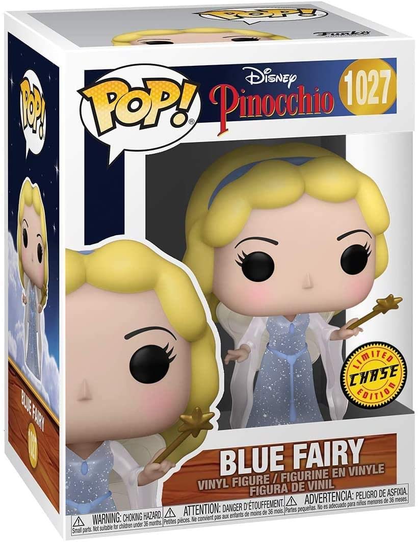 Funko Pop! Pinocchio 80th Anniversary - Blue Fairy Chase Figure - Glitter
