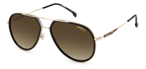 Carrera 295/S Black Gold/Brown Shaded 58/16/150 unisex Sunglasses