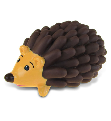 DolliBu Hedgehog Bath Buddy Squirter - Floating Brown Hedgehog Rubber Bath Toy, Fun Water Squirting Bathtime Play for Toddlers ,Cute & Soft Wild Life Animal Toy for The Bathtub, Beach & Pool for Kids