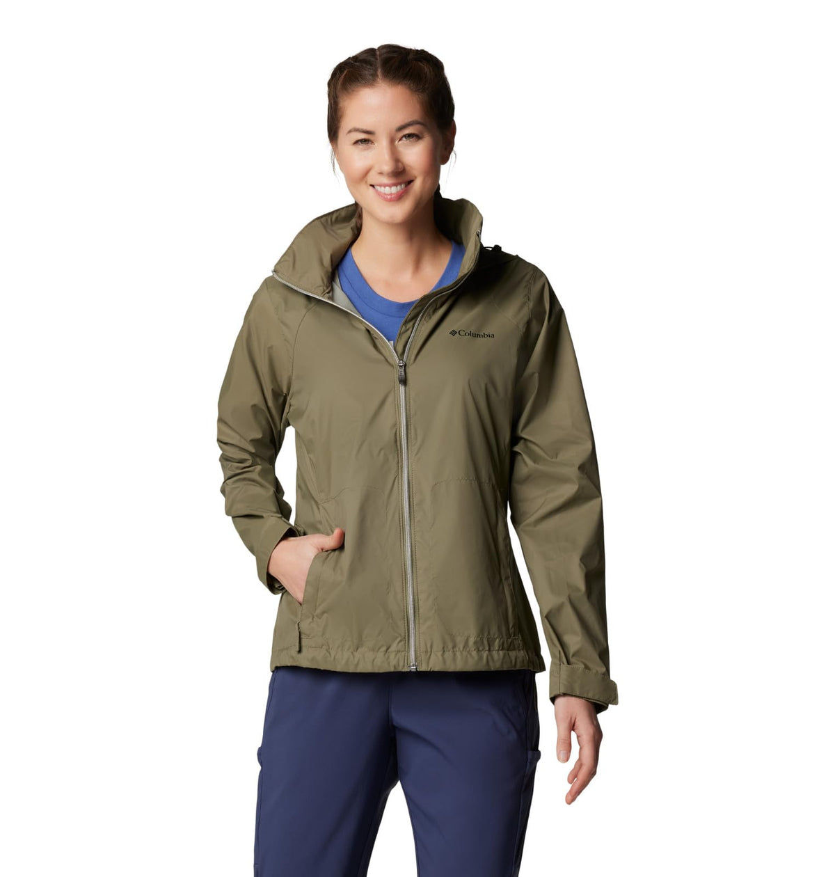 Columbia Women's Switchback III Jacket, Stone Green, X-Large