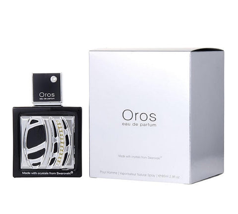 Armaf Oros 2.9 Oz Eau De Parfum Spray for Men with Swarovski Elements