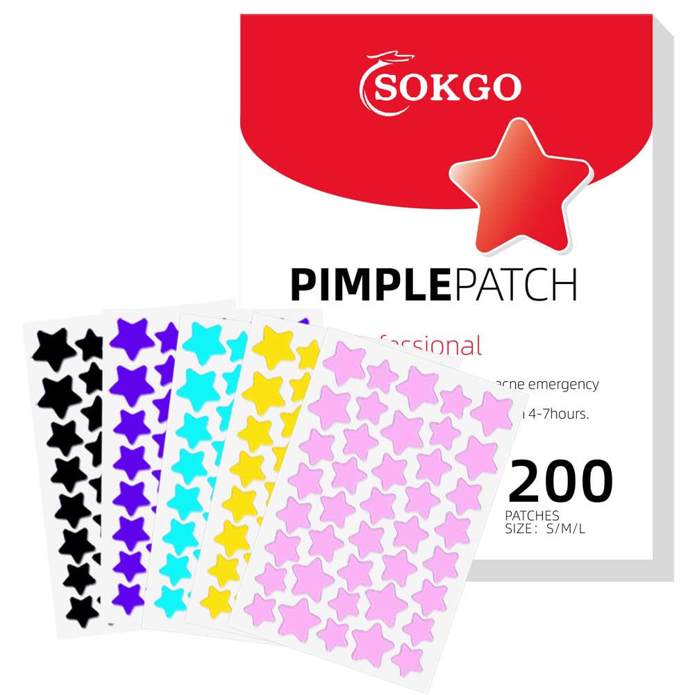 Pimple Patches, Pimple Patches for Face, Acne Treatment for Face, Acne Pimple Patch for Covering Zits and Blemishes, Spot Stickers for Face and Skin