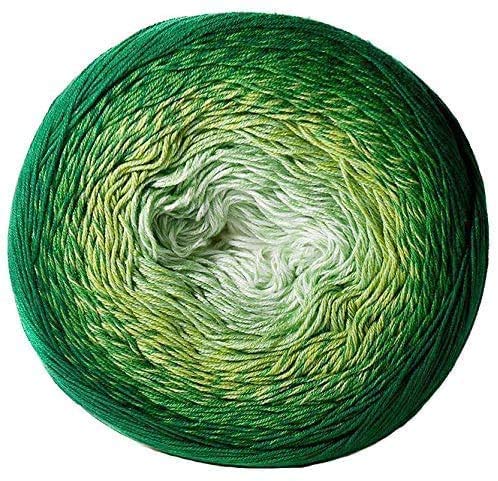 Yarn Art Flowers Yarn 55% Cotton 45% Acrylic 250gr 1094yds Multicolor Cotton Yarn Rainbow Crochet Yarn Spring Summer 2 Sport Yarn (283)