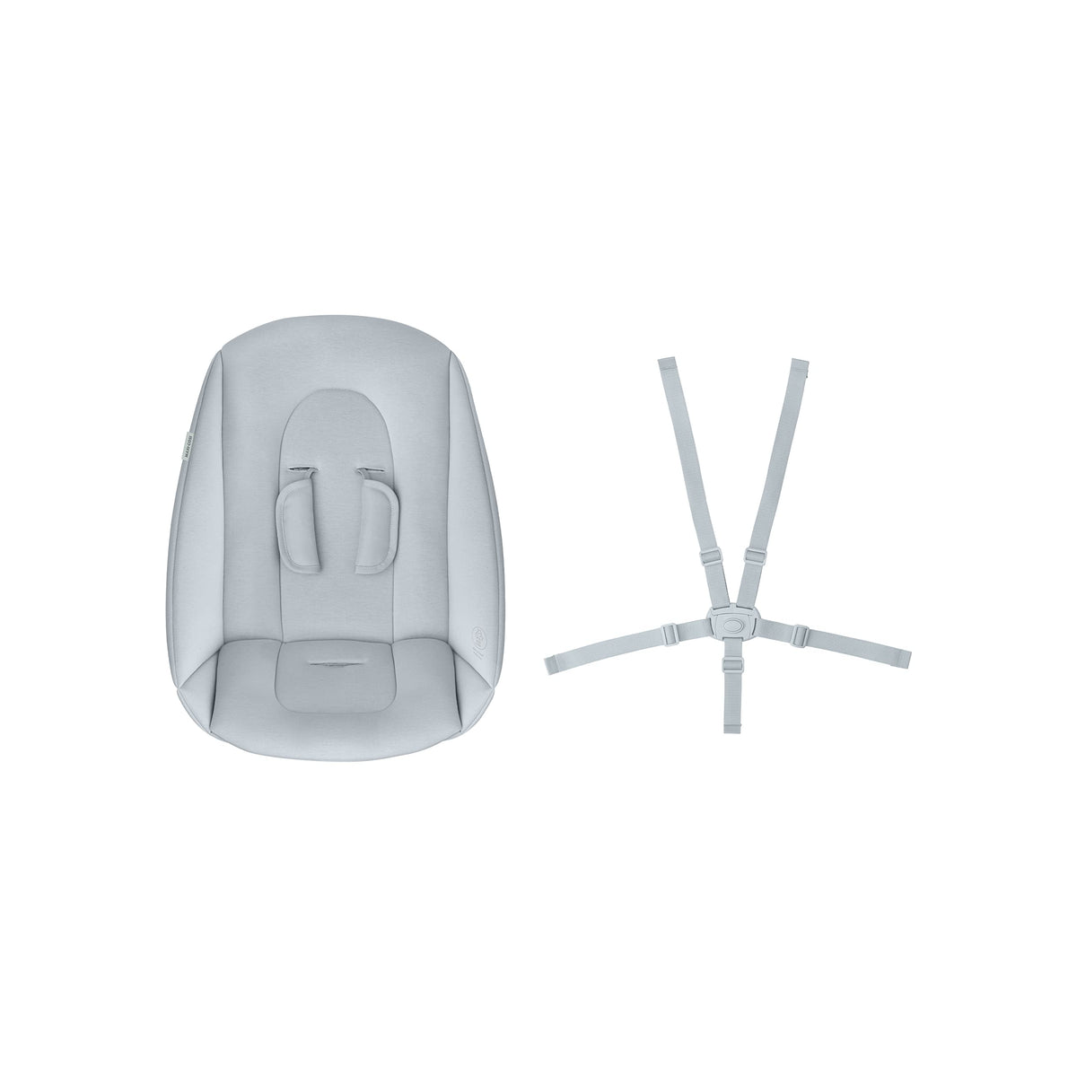 Maxi-Cosi Nesta Newborn High Chair Set, High Chair Cover, High Chair Cushion, Highchair insert for Maxi-Cosi Nesta, from Birth up to Approx. 6 Months (0 - 9 kg), Beyond Sky Grey