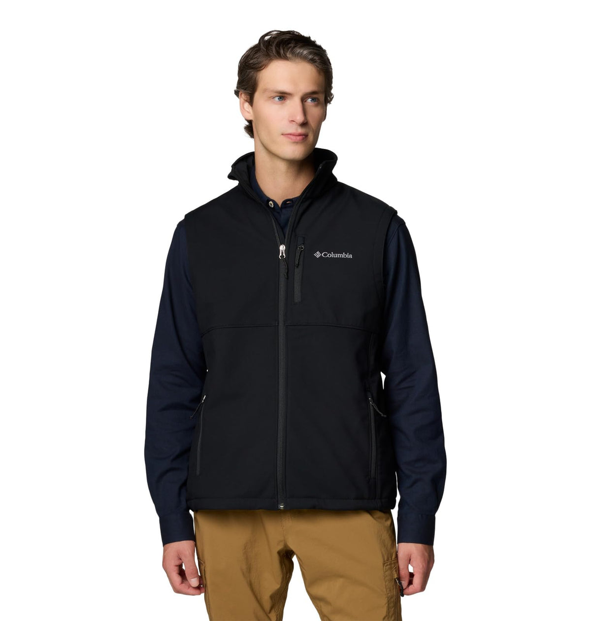 Columbia Men's Ascender II Softshell Vest, Black, XX-Large
