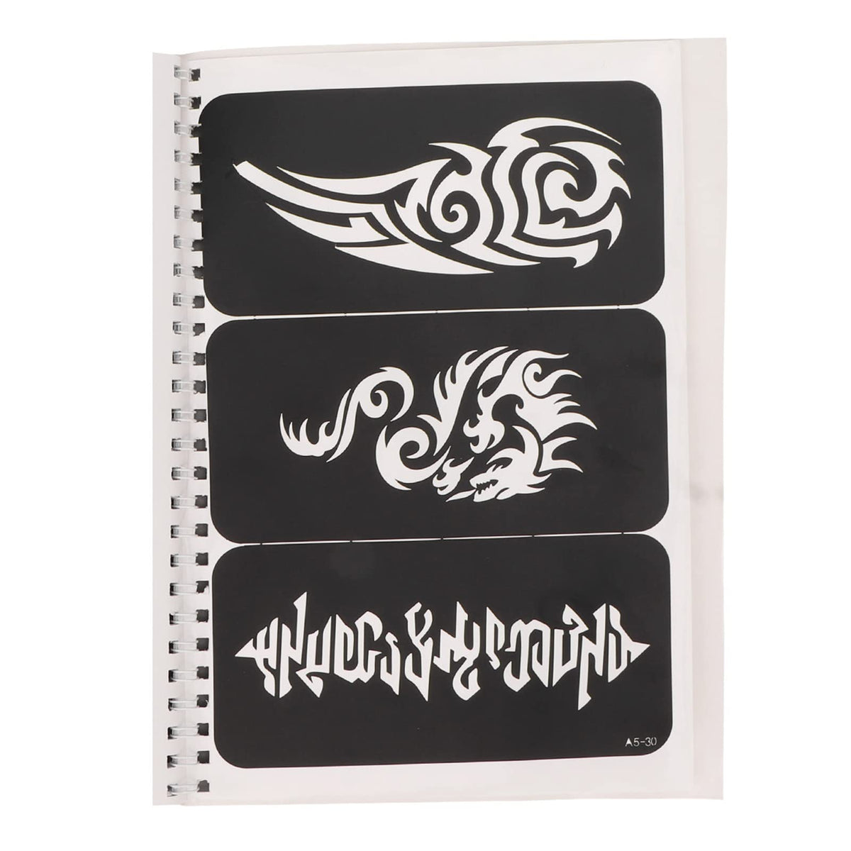 Tattoo Stencils, 99 Patterns Reusable Body Art Tattoo Stencil for Women Kids Party Festivals (22.5 X 16.7cm)