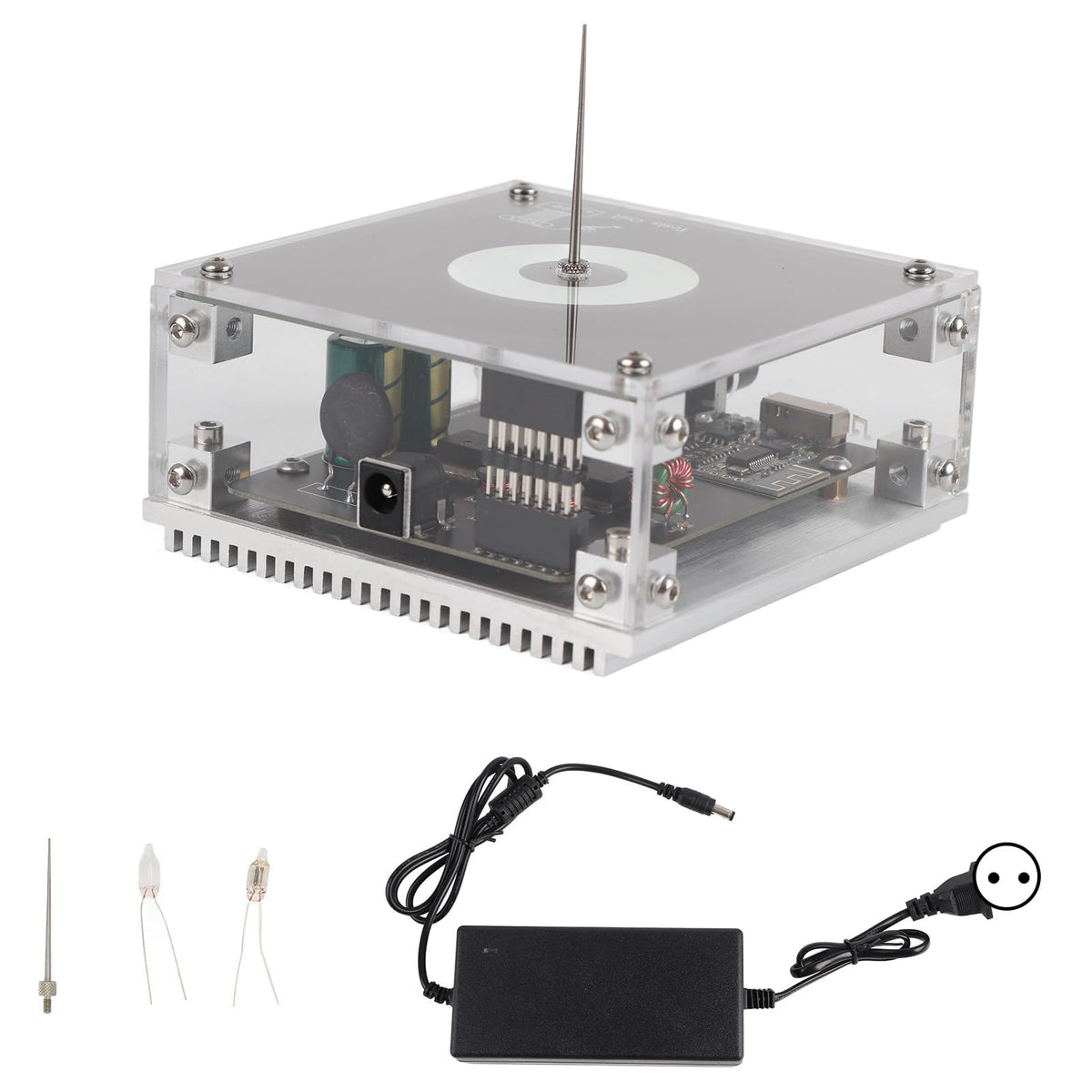 Music Tesla Coil, Music Tesla Coil ARC Plasma Speaker Wireless Streaming, Music Tesla Coil ARC Plasma Speaker, Plug and Play, Desktop Toy