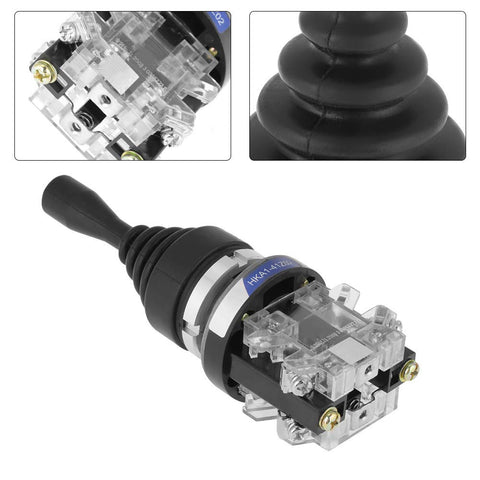 2NO Joystick Switch, Momentary Joystick Switch 2NO 2position AC380V 5A HKA141Z02 Return Momentary Joy Stick Joystick Switch, Toggle Switches