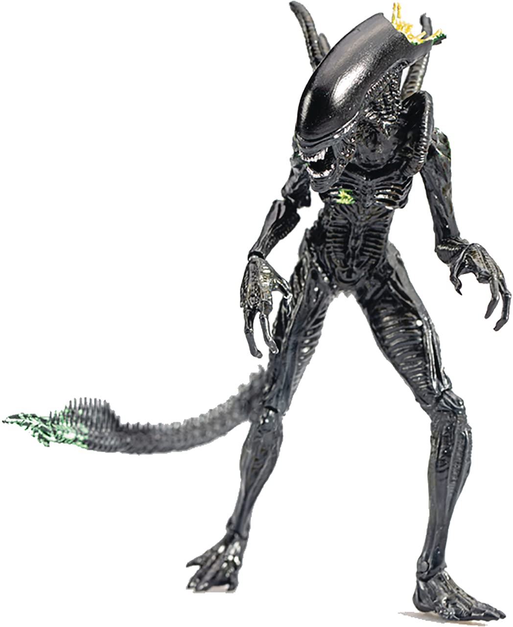 Hiya Toys Alien vs. Predator: Blowout Alien Warrior 1:18 Scale Action Figure, Multicolor