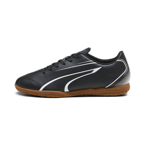 PUMA Mens Vitoria Indoor Soccer Sneakers (10) (Black/White)