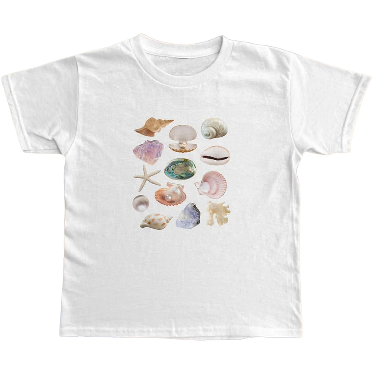 Baby Tees Graphic Tees for Women Y2k Tops Y2k Clothes Grunge Clothes Y2k Clothing Aesthetic Tops Clothes (White-01,S,Small)