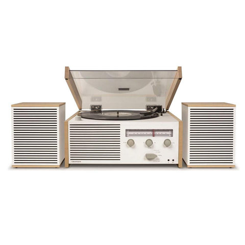 Crosley Switch II Belt-Drive Turntable with Bluetooth, AM/FM Radio, Aux-in, and Speakers