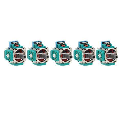 gernie 5Pcs Analog 3D Joysticks Replacement for PS5 Game Controller, 3D Analog Joystick Thumb Stick Thumbstick Sensor Module Potentiometer for PS5 Controller Accessory Replacement