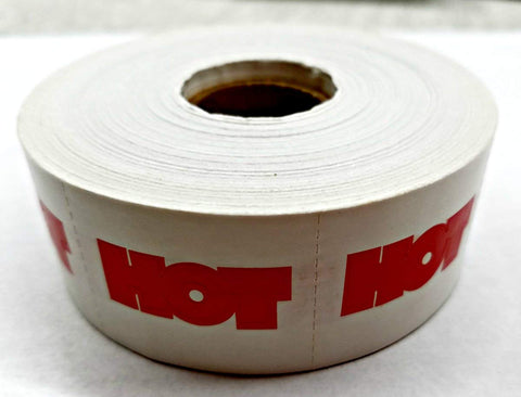 Hot Tanning Stickers Roll Of 1000
