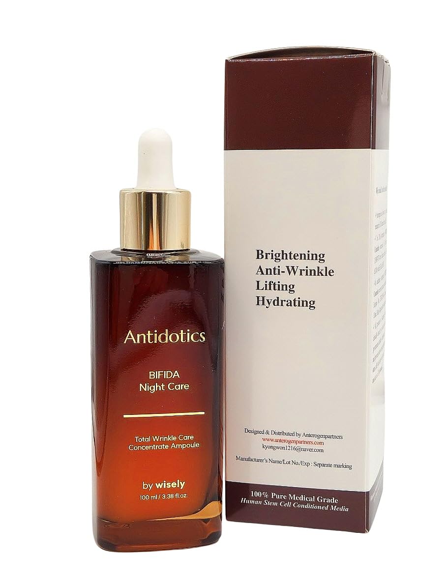 ?WHITESILK & Wisely? (100ml,3.38oz) [SCM + Bifida + Volufilne(5%) + Ginsenoside] Advanced Night Repair PROFESSIONAL Serum ? Dark Spot & Wrinkle Treatment