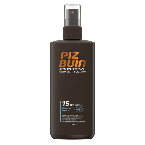 Piz Buin 200Ml Ultra Light Spray Spf15