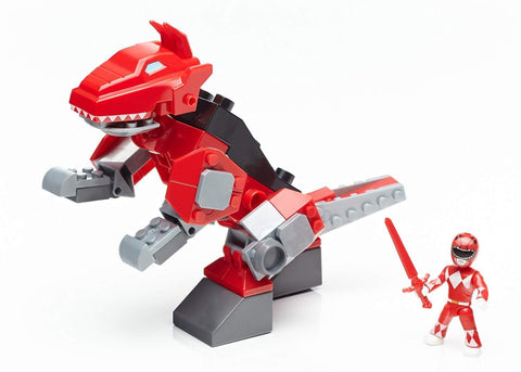 Mega Construx Power Rangers T-Rex Zord Building Kit