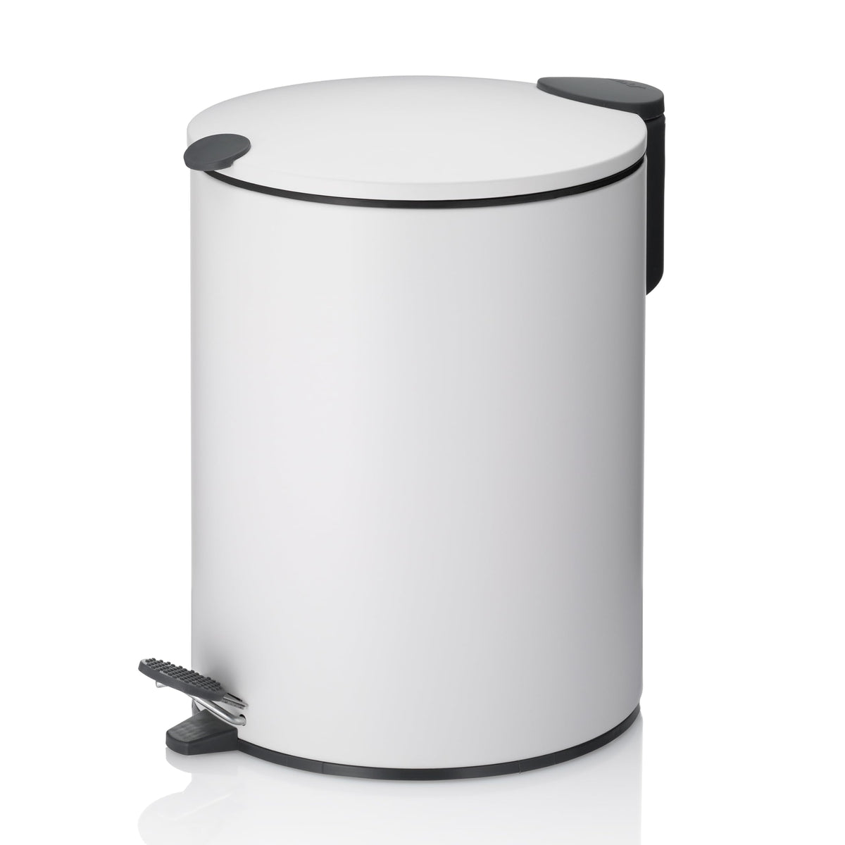 kela Cosmetic bin, Metal, White, 5 L