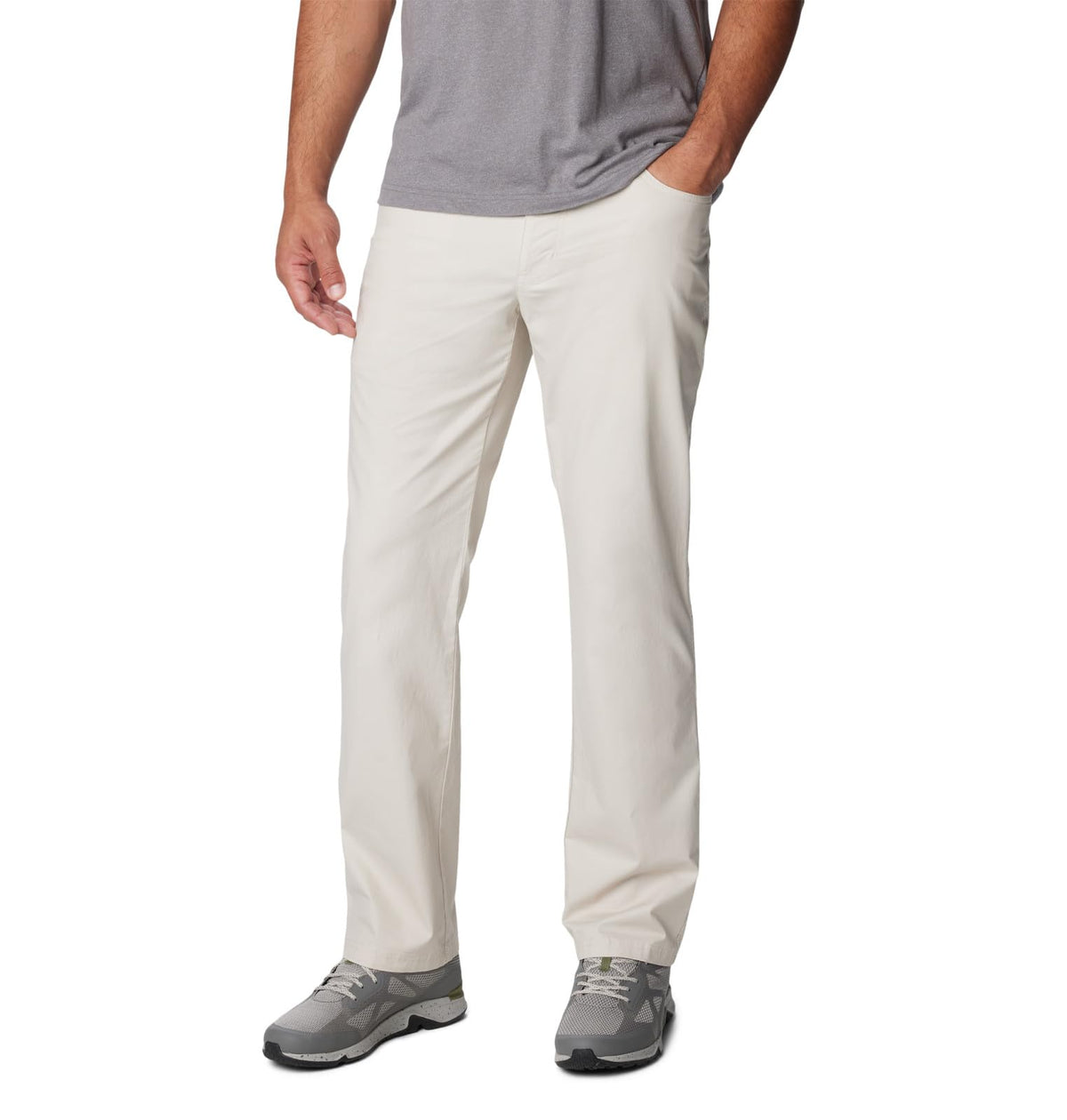 Columbia Men's Rapid Rivers Pant Hiking, Dark Stone, 36W x 34L