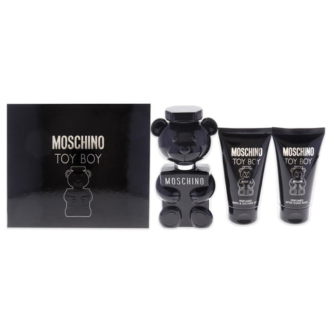 Moschino Moschino Toy Boy Men 1.7oz EDP Spray, 1.7oz Bath and Shower Gel, 1.7oz After Shave Balm 3 Pc Gift Set