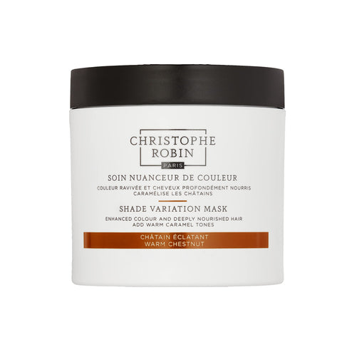 Christophe Robin Shade Variation Mask - Nourishing and Color Enhancing - Warm Chestnut 250ml