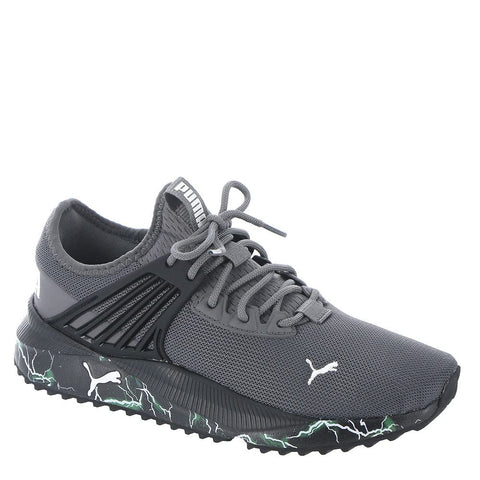 PUMA Pacer Future Sneaker, Cool Dark Gray Black-Andean Toucan, 4.5 US Unisex Big Kid