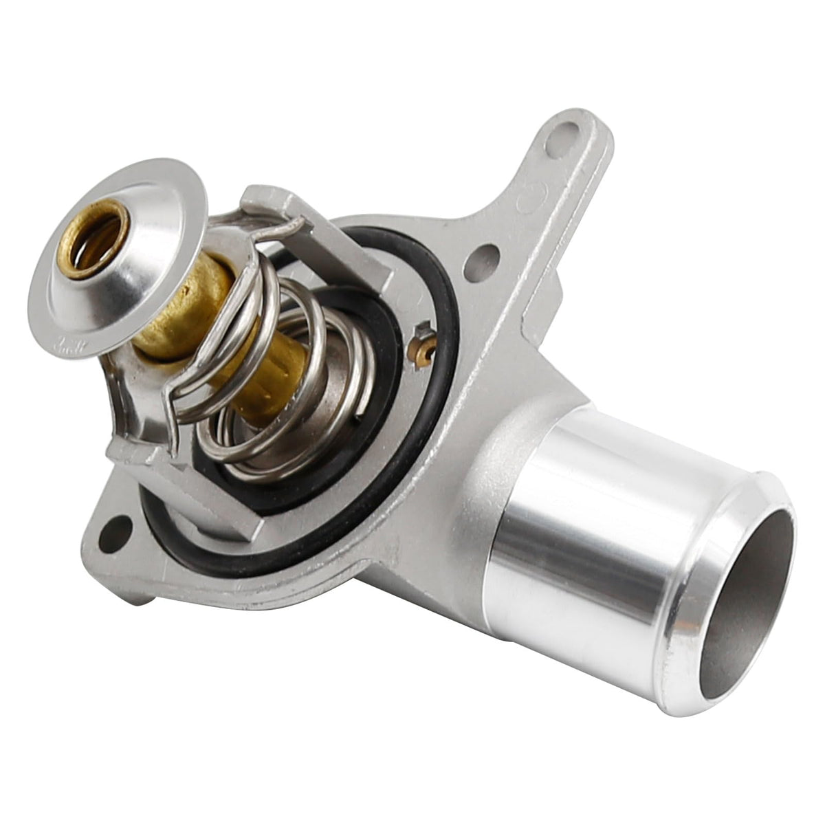 Vkinman Engine Coolant Thermostat Housing Assembly 15-11057 12600172 15-10412 Replacement for Camaro Corvette Chevy GMC Hummer Silverado Suburban Yukon H2 Tahoe Sierra