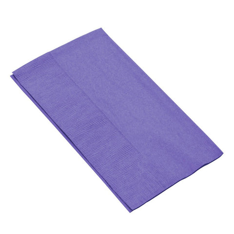 New Purple 3-Ply Guest Towels | Pack of 16 | Party Supply