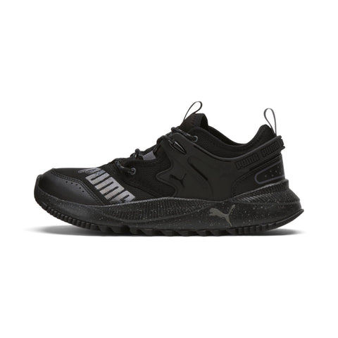 PUMA Mens Pacer Future Sneaker, TRAIL PUMA Mens Black-PUMA Mens Black-CASTLEROCK, 10.5