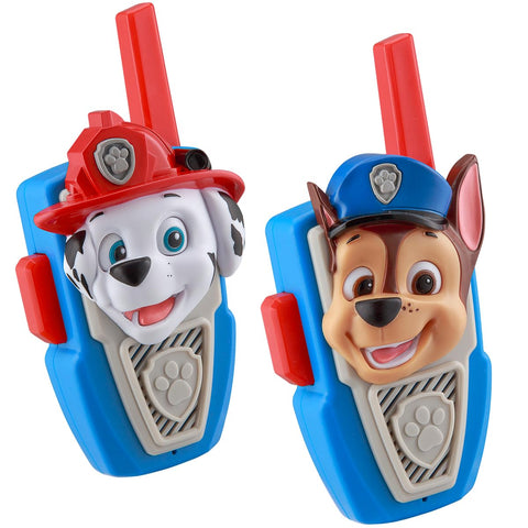 PAW Patrol Walkie Talkies - Set of 2 Kids Walkie Talkies Chase and Marshall - Excellent Walkie Talkies for Toddlers