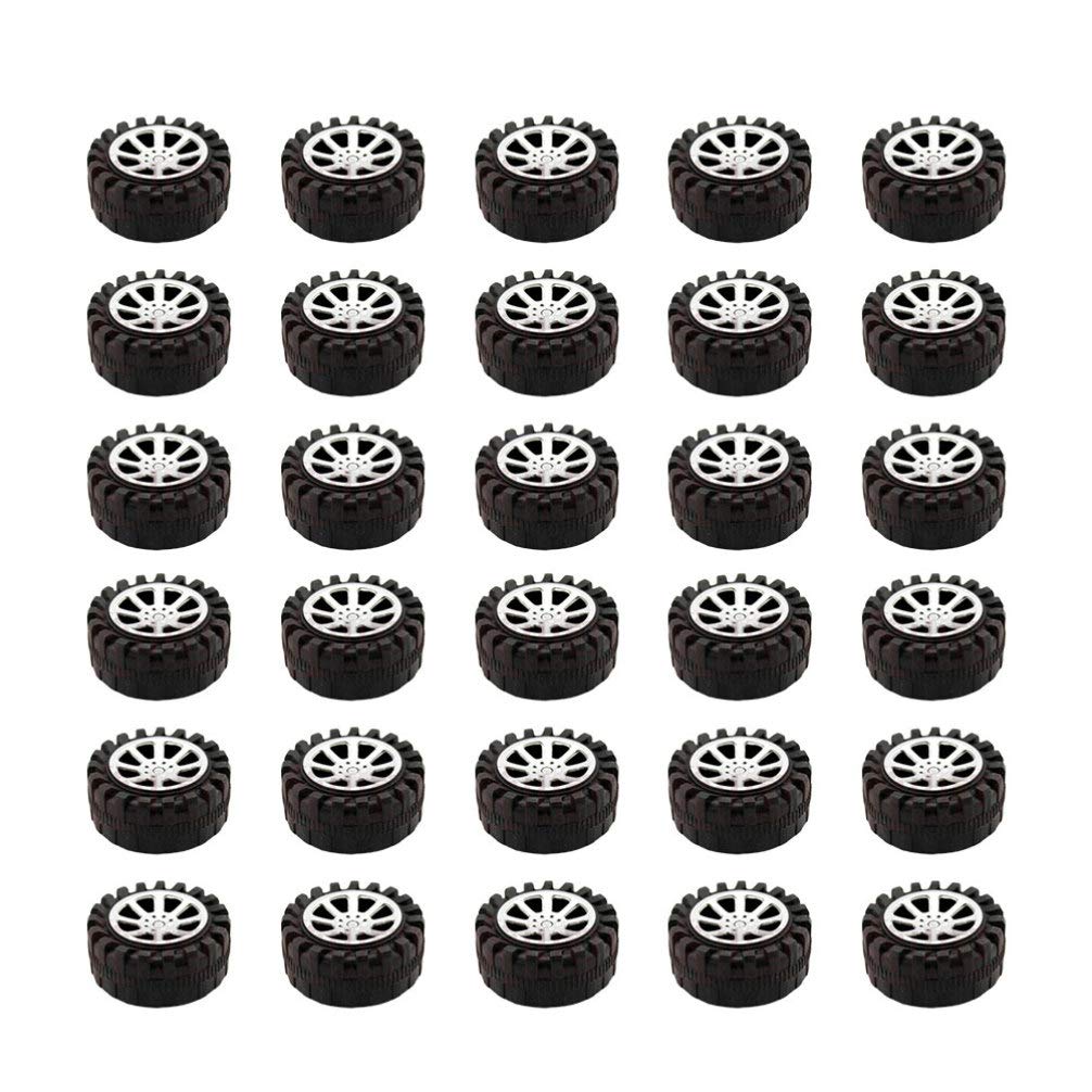 EXCEART 1.9mm Wheels can fit 2mm shafts.