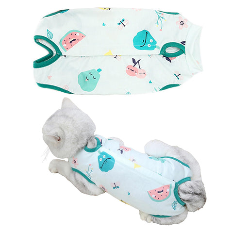 1 Piece Cat Recovery Suit, Cat Post Surgery Bodysuit, Cat Clothes for Cats Only, Specially Designed for Cat Recovery