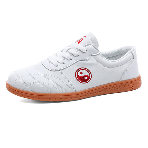 ForceRoute Tai Chi Shoes,kung Fu Shoes,Chinese Traditional Wushu Shoes Leather,taekwondo Shoes,for Men Women,Unisex,Non-Slip,Light,Breathable,for Taekwondo,Boxing,Karate,Kung Fu And TaiChi
