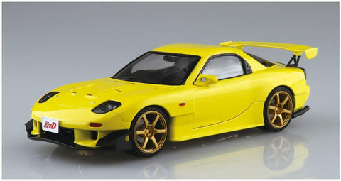 Aoshima /24 Kit 56226 Initial D: Keisuke Takahashi FD3S RX-7 Project D Vol.28 Ver. Pre-Painted 1 - Plastic Model Building Kit # 56226
