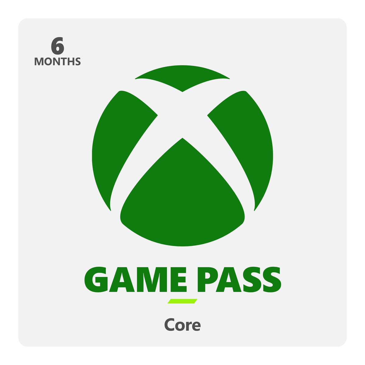 Xbox Game Pass Core | 6-Month Membership | Digital Download for Xbox Series X/S, Xbox One Gaming | Previously Xbox Live Gold | Activation Required