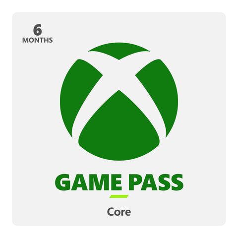 Xbox Game Pass Core | 6-Month Membership | Digital Download for Xbox Series X/S, Xbox One Gaming | Previously Xbox Live Gold | Activation Required