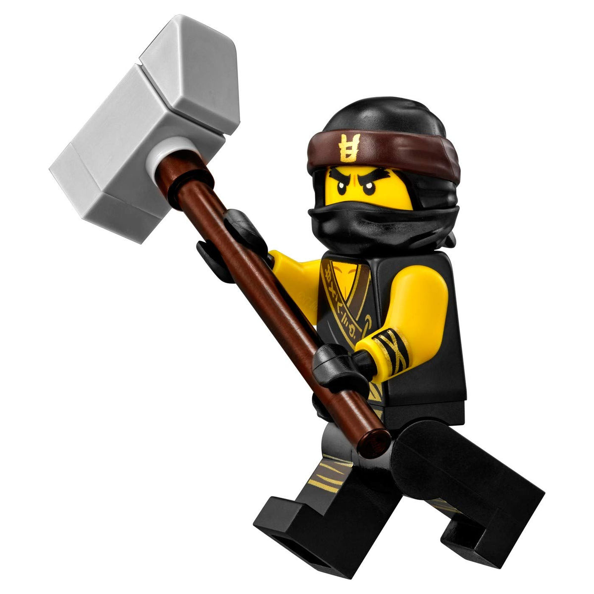 LEGO The NINJAGO Movie Cole Minifigure (in Ninja Suit with Weapon) 70618
