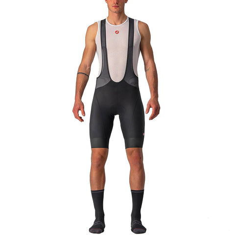 Castelli Men's Endurance 3 Bibshort for Road and Gravel Biking l Cycling Black