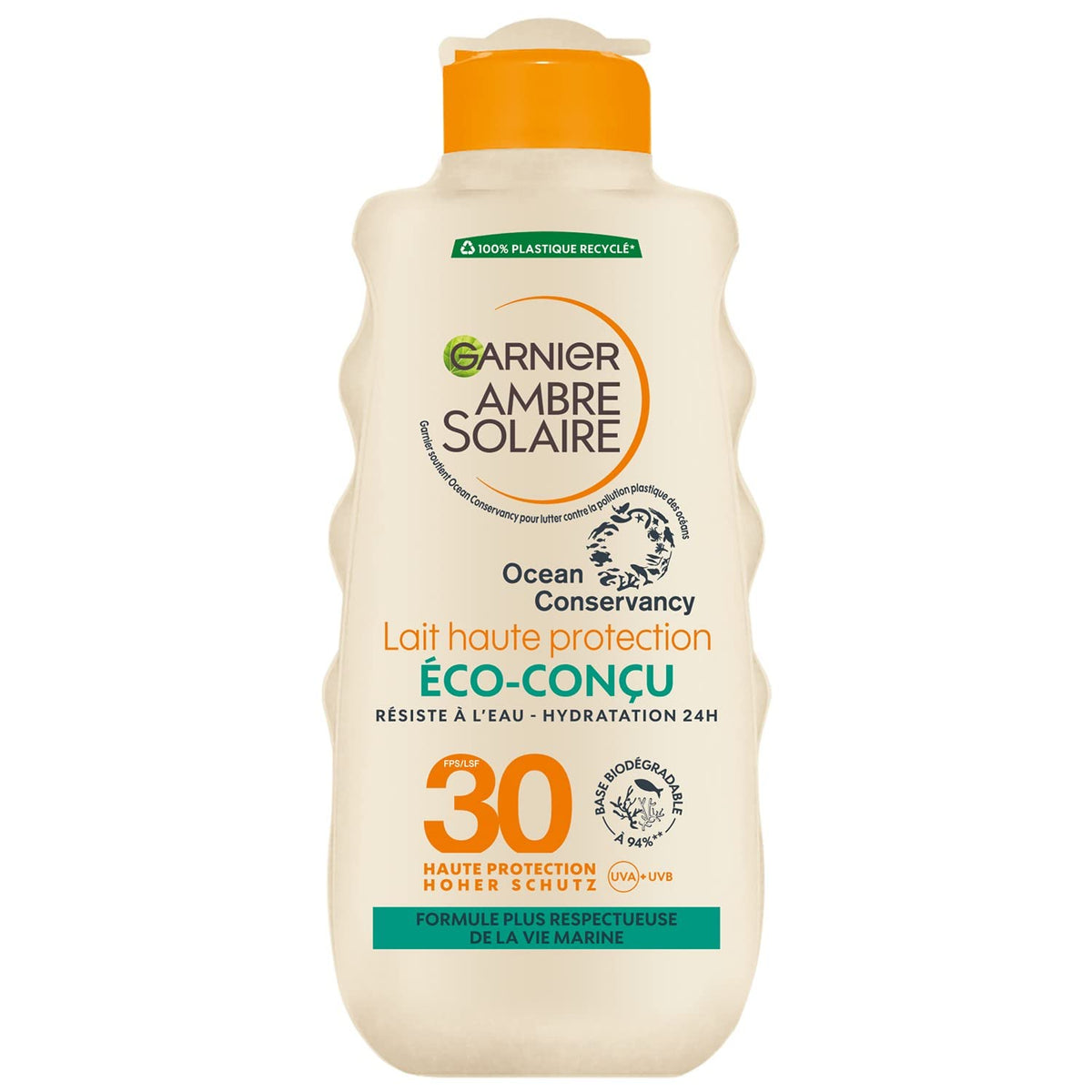 GARNIER AMBRE SOLAIRE ECO-DESIGNED LECHE SOLAR PROTECTORA WP SPF30 200 ml