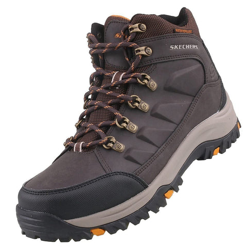 Skechers Men's Sneakers, Chocolate, 42